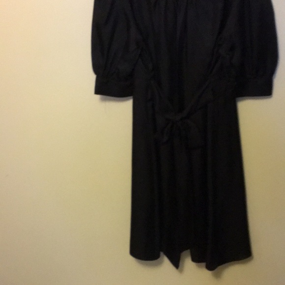 Betsey Johnson Black Bow Dress Size 6 - Picture 5 of 7